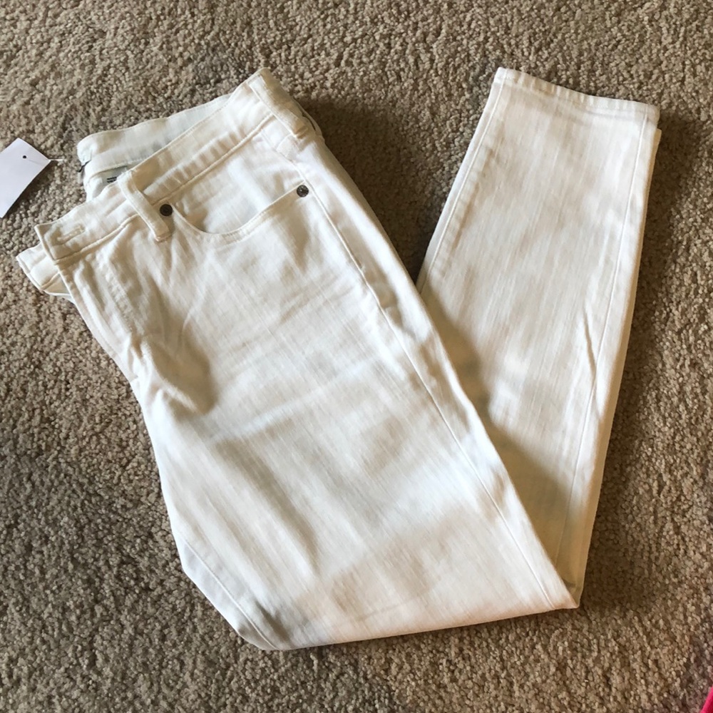 Nwt white denim